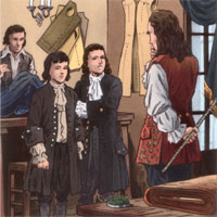 Louis as a Student in Rennes